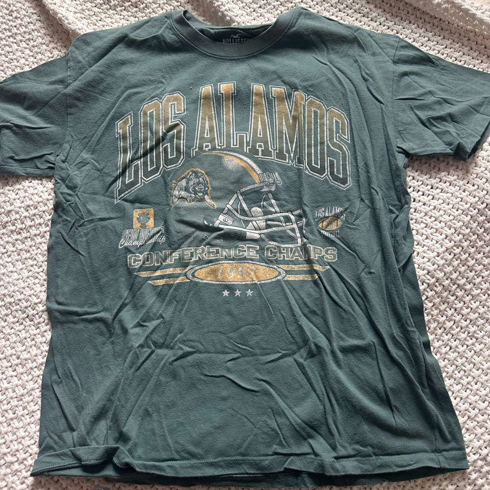 Hollister graphic tee oversized